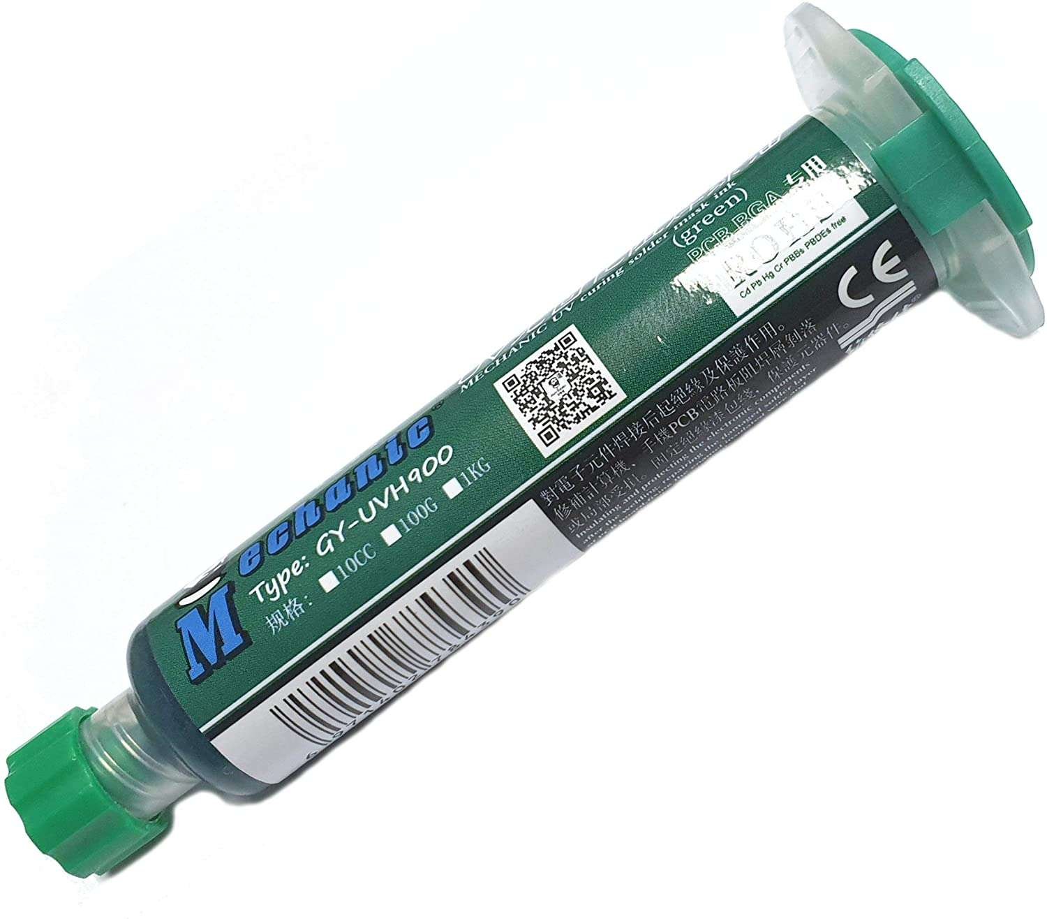 Mechanic 10ML GY-UVH900 Green UV Curable Solder Mask Paint For PCB Jumper Wire